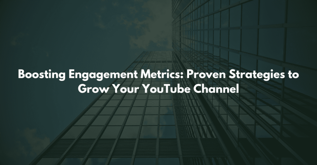 Boosting Engagement Metrics
