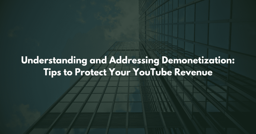 Understanding and Addressing Demonetization