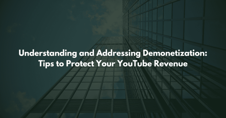 Understanding and Addressing Demonetization